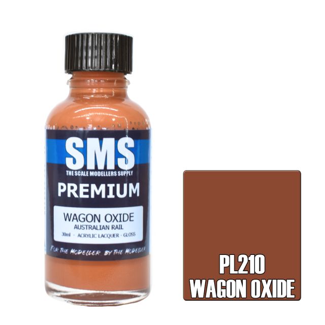 SMS - Premium Wagon Oxide Red 30ml  - PL210