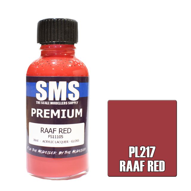 SMS - Premium RAAF Red 30ml - PL217