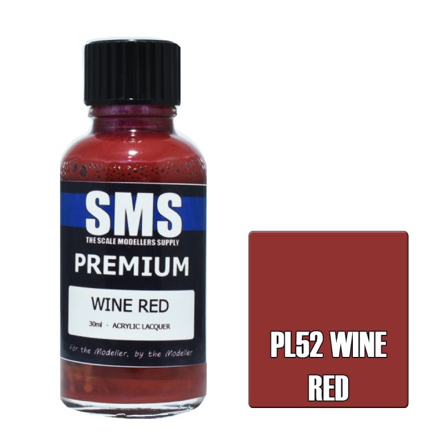 SMS - Premium Wine Red 30ml - PL52