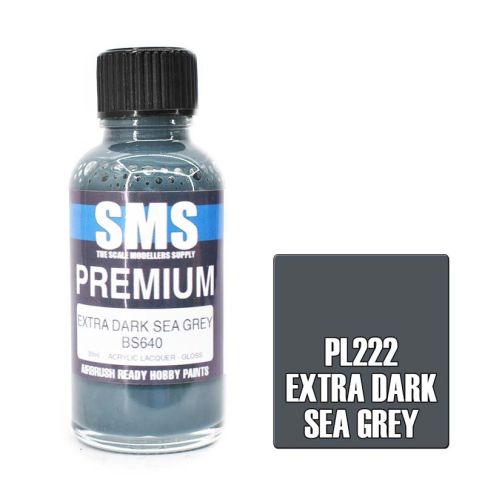 SMS - Premium Extra Dark Sea Grey BS640 30ml - PL222